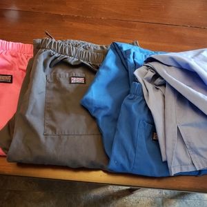 Cheorkee scrub bottom bundle. 4 pairs